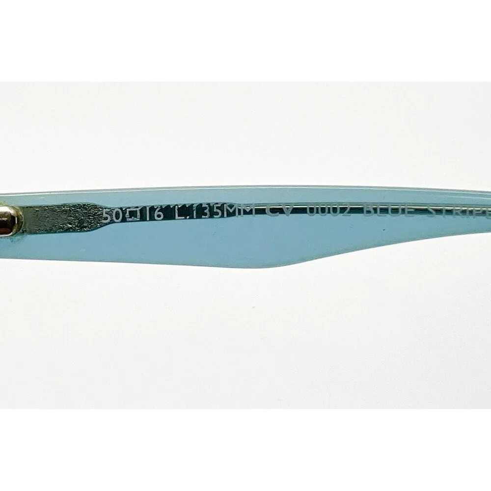 BCBGeneration Eyeglasses Women Blue Multi Color Stripe CV 0002 50-16-135